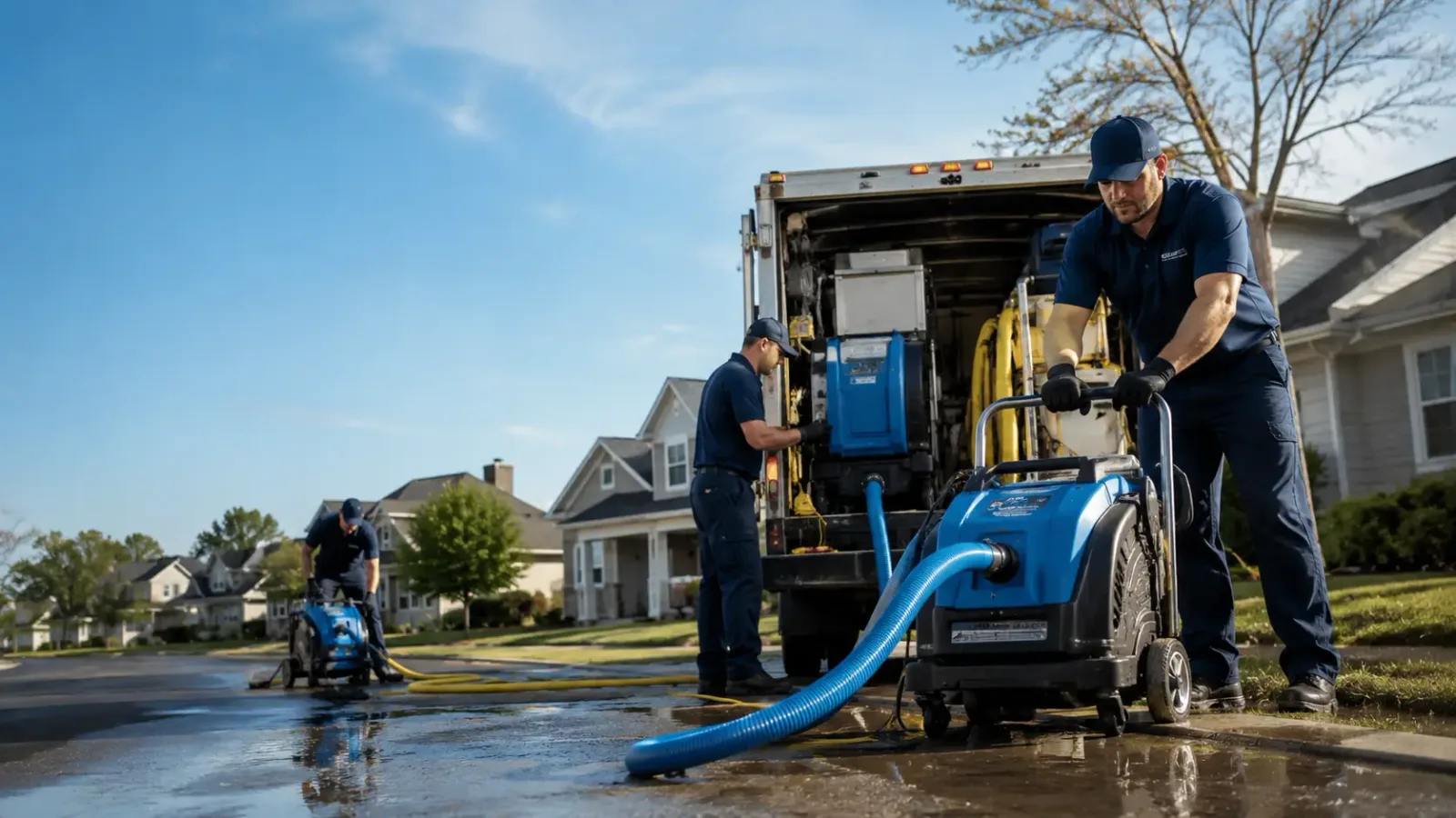 Flood Damage Cleanup in Brockport, PA